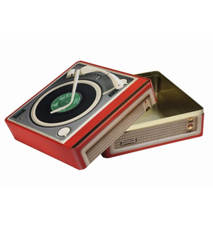 Retro gramofon kutija četvrtasta