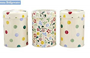 Emma Bridgewater -  Set  3 okrugle dozne Tufne višebojne