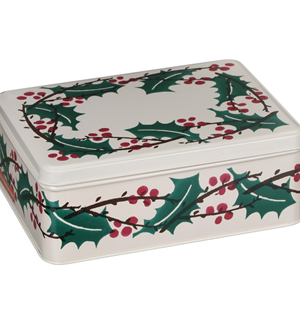 Emma Bridgewater novogodišnja pravougaona kutija Winter Berries