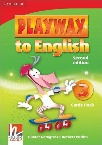 9780521131315 Playway to English Level 3 Flash Cards Pack - Image 1