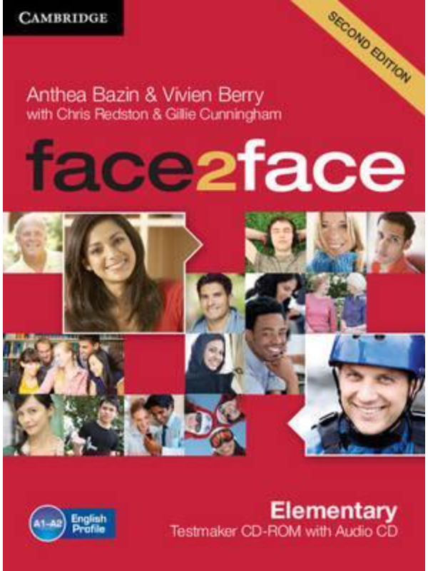 9781107609945 face2face 2nd Edition, Elementary- Testmaker CD-ROM and Audio CD - Image 1
