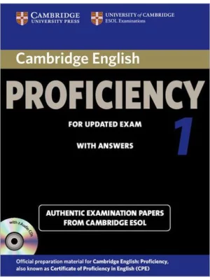Cambridge English Proficiency 1 for updated exam Self-study Pack Student's Book with answers and Audio CDs (2)