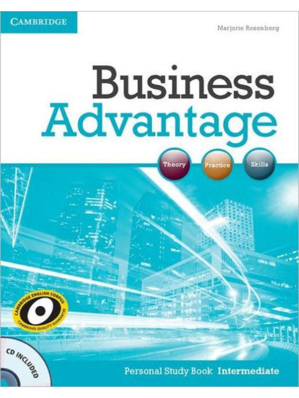9781107692640 Business Advantage Intermediate Personal Study Book with Audio Cd - Image 1