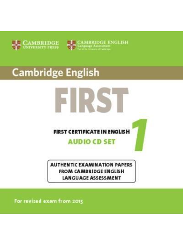9781107694484 Cambridge English First 1 for revised exam from 2015- Audio CDs - Image 1
