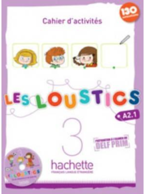 9782011559166 Les Loustics 3 : Cahier d'activités + CD audio - Image 1