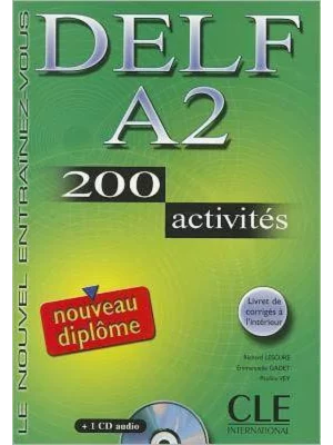 Delf A2 : 200 activités (1CD audio)