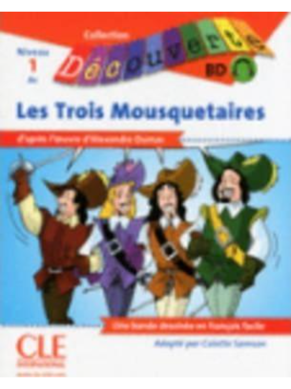 9782090382969 Les Trois Mousquetaires Niveau A1 (1CD audio) - Image 1