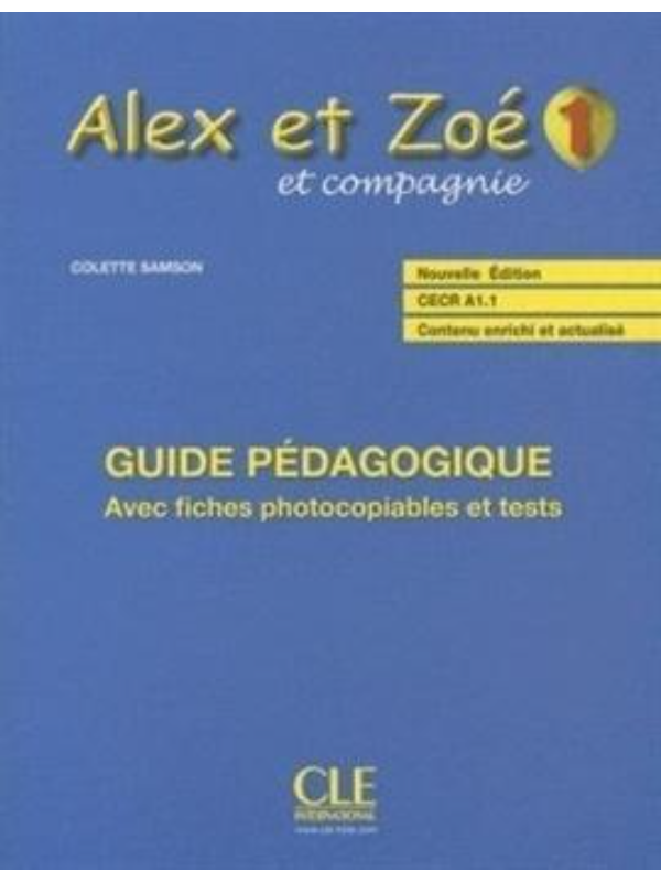 9782090383508 ALEX ET ZOE PROFESSEUR NIV.1 - Image 1