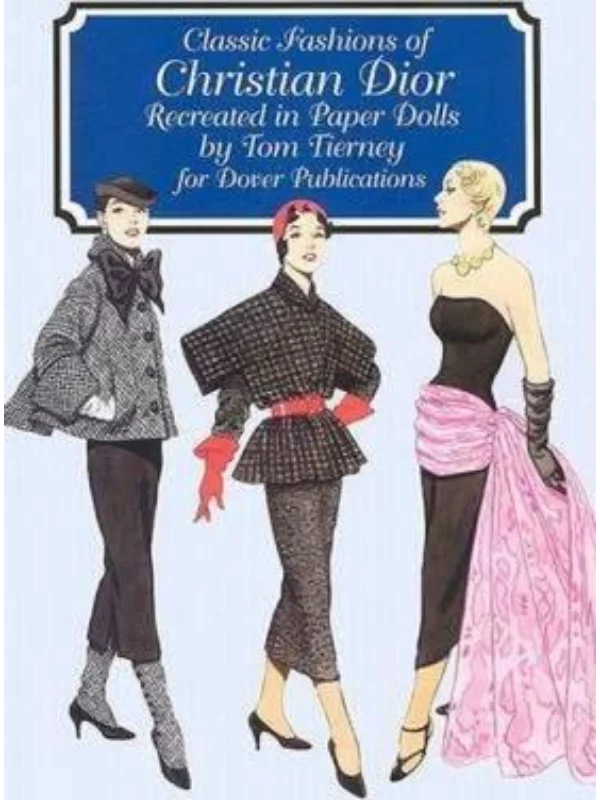 Christian Dior Fashion Review Paper Dolls - Image 1