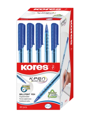 K1  M trouglasta hemijska olovka, srednjeg tipa, plave boje, 50/1 u kutiji