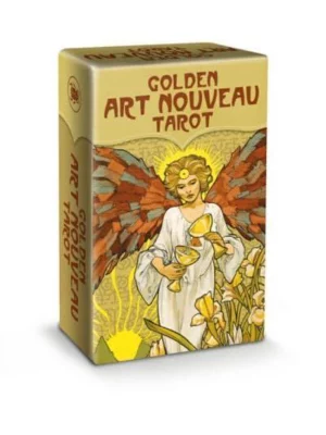 Golden Art Nouveau Tarot - Mini Tarot