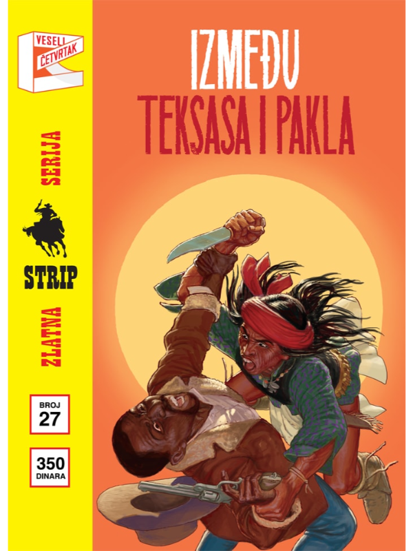 07300738 Zlatna serija 27 korica B Dedvud Dik Između Teksasa i pakla - Image 1
