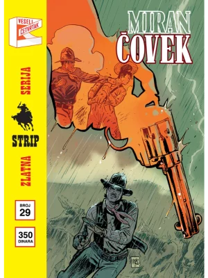Zlatna serija 29 korica B Teks Miran čovek