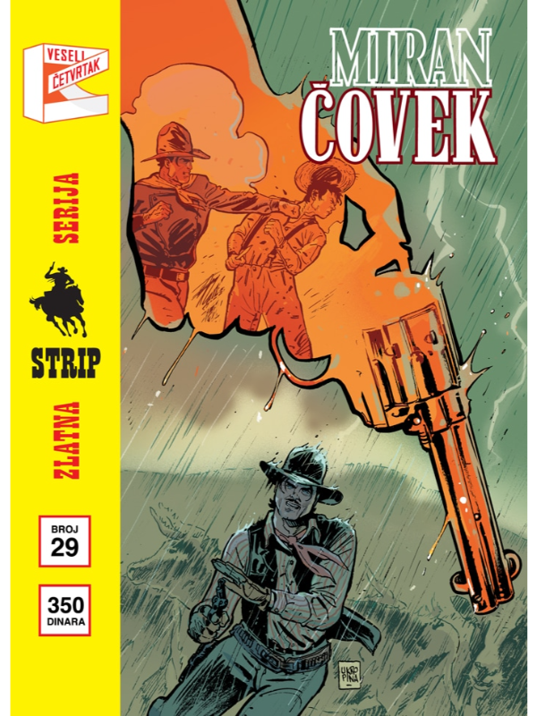 07300790 Zlatna serija 29 korica B Teks Miran čovek - Image 1