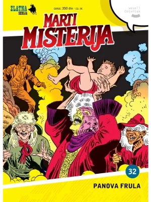 Zlatna serija 32 korica A Marti Misterija Panova frula