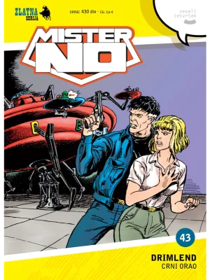 Zlatna serija 43 korica A Mister No Drimlend – Crni orao
