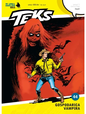 Zlatna serija 44 korica A Teks Gospodarica vampira