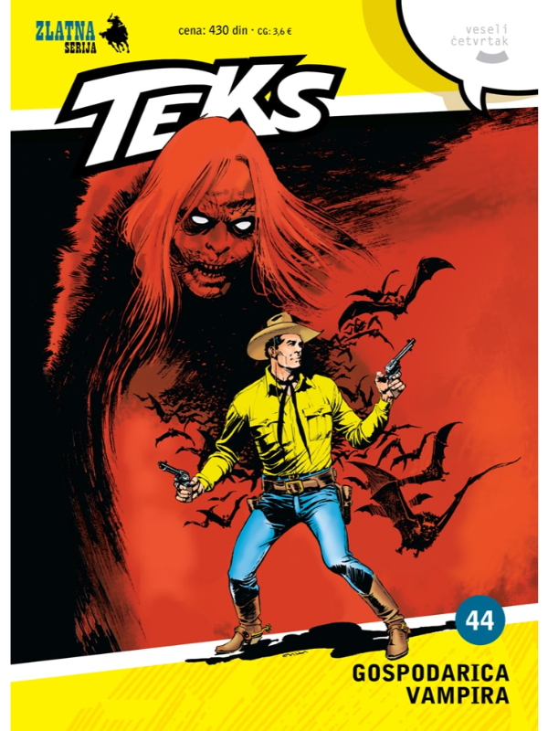 07301162 Zlatna serija 44 korica A Teks Gospodarica vampira - Image 1