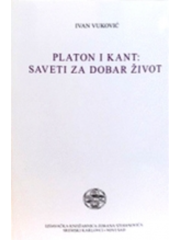 9788675433293 Platon i Kant: saveti za dobar život - Image 1