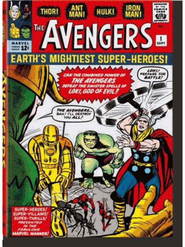 9783836582346 Marvel Comics Library. Avenger - Image 1