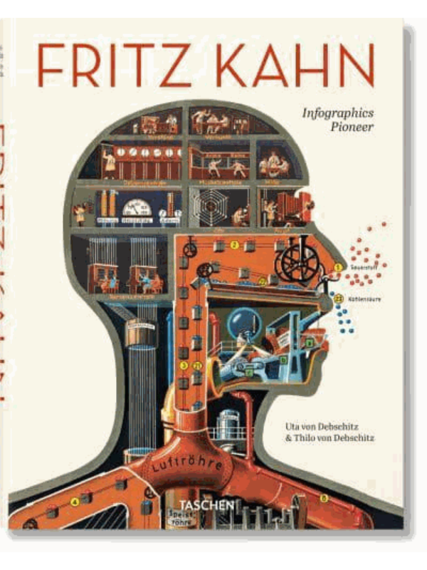 9783836590075 Fritz Kahn. Infographics Pione - Image 1