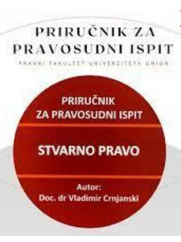 9788679520449 Stvarno pravo - Image 1