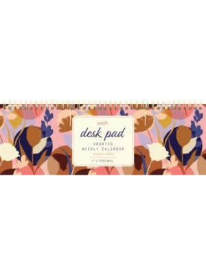 Posh: Desk Pad Undated Weekly Calendar