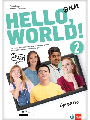 Engleski jezik 6 - Hello World 2 radna sveska  NOVO IZDANJE!