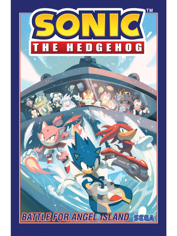 9781684054985 Battle for Angel Island - Sonic the Hedgehog - Image 1