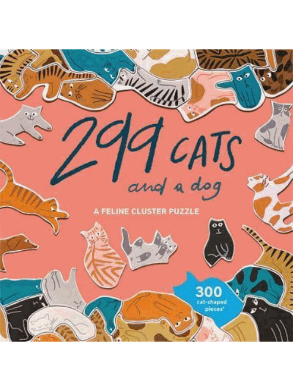 9781786276582 299 Cats (and a dog) : A Feline Cluster Puzzle - Image 1