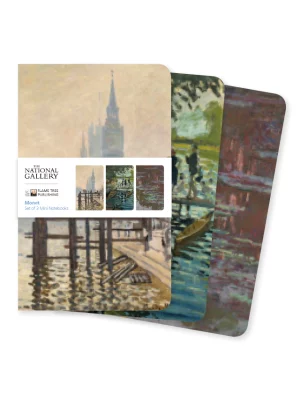 National Gallery: Monet Set of 3 Mini Notebooks