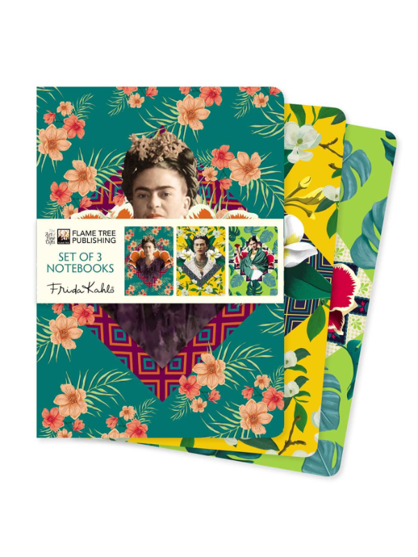 9781804176832 Frida Kahlo Set of 3 Standard Notebooks - Image 1