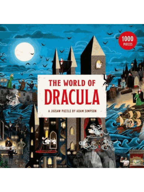 9781913947774 The World of Dracula : A Jigsaw Puzzle by Adam Simpson - Image 1