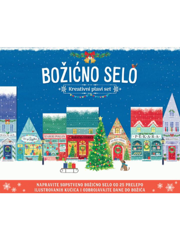 9788610051247 Božićno selo – kreativni plavi set - Image 1