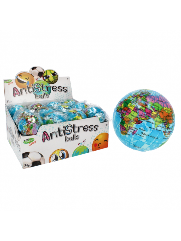 5908275119746 Anti-Stres Loptica Globus Disp - Image 1