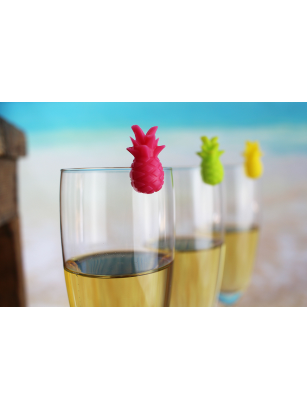 4260348472624 Obeleživač za čašu ananas - Image 1