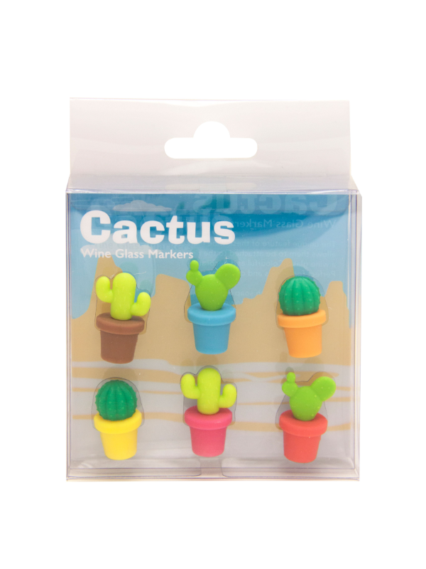 4260348473683 Obeleživač za čašu kaktus - Image 1