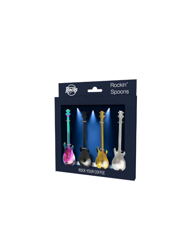 4260767640451 Kašičice za kafu set 1/4 Gitara - Image 1