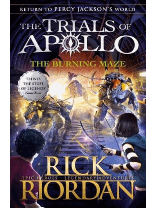 9780141364018 The Burning Maze - The Trials of Apollo Series - Image 1