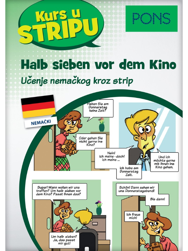 9788653308933 PONS kurs u stripu - nemački - Image 1