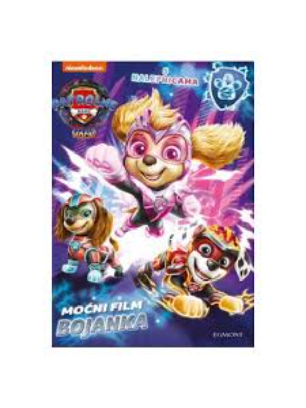 K9788662434760.jfif Paw Patrol Mocni Film Bojanka Sa Nalepnicama - Image 1