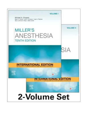 Miller's Anesthesia International Edition, 2 Volume Set 10th edition