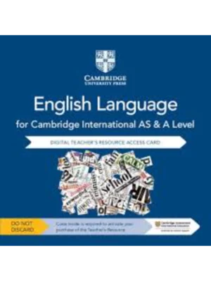 Cambridge International AS and A Level English Language Cambridge Elevate Teacher's Resource Access Card 2nd