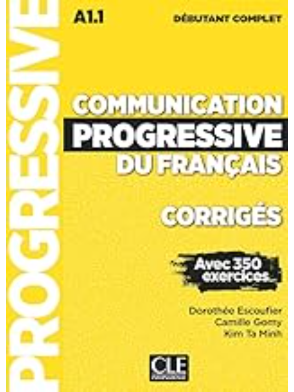 9782090384420 COMMUNICATION PROGRESSIVE DEBUTANT COMPLET CORRIGES - Image 1