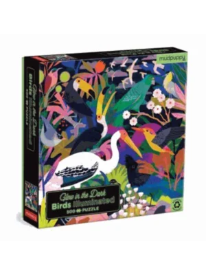 Birds Illuminated 500 Piece Glow in the Dark Puzzle